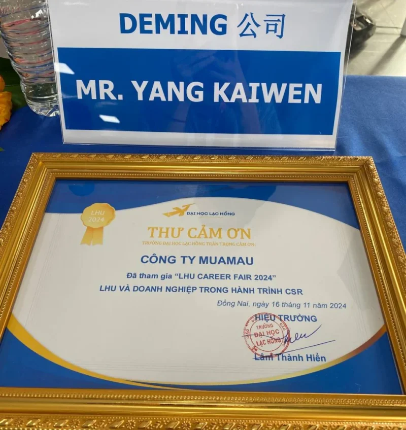 Cảm ơn doanh nghiệp đã đồng hành trong hội chợ tuyển dụng