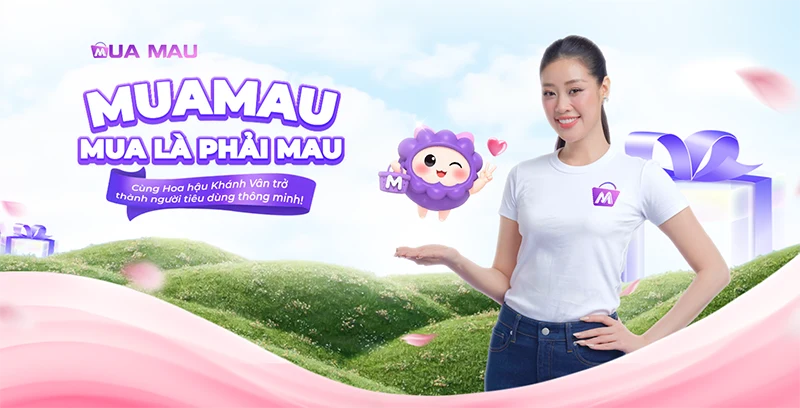 Đại sứ thương hiệu đầu tiên của MuaMau