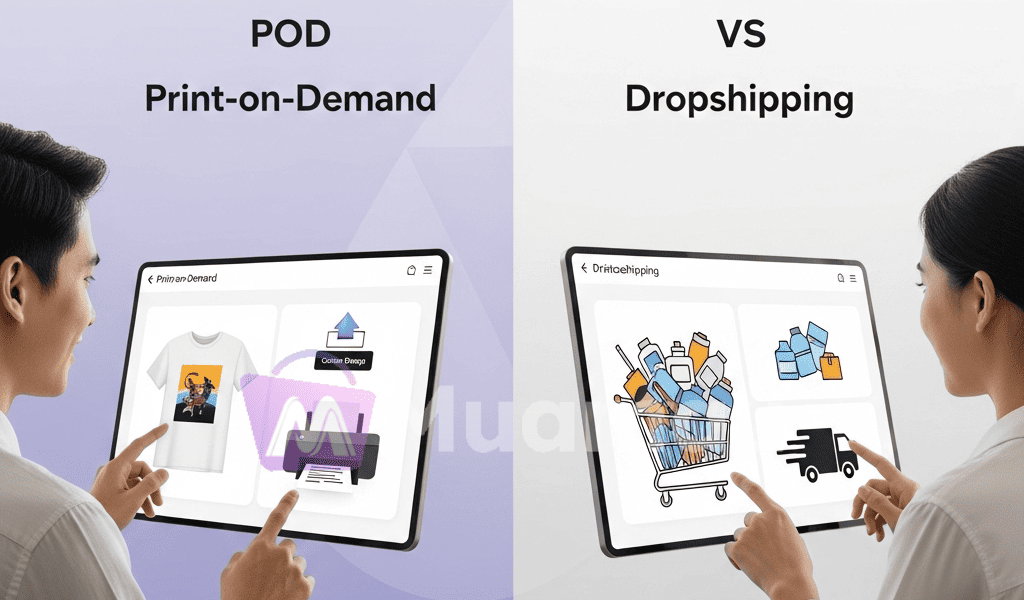 POD vs Dropshipping