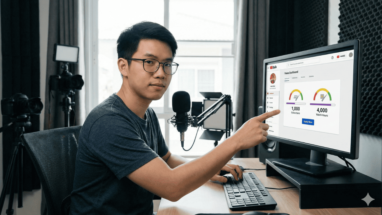 Cách Kiếm Tiền Trên YouTube