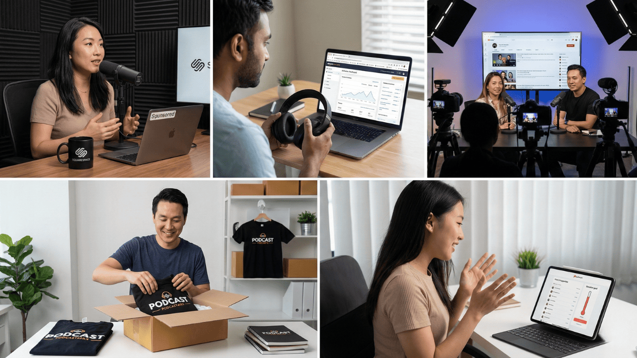 Kiếm tiền từ podcast