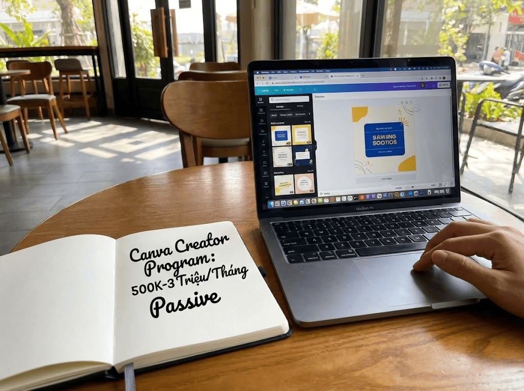 kiếm tiền bằng canva​