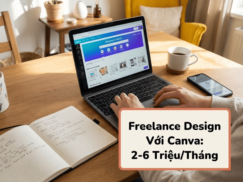 kiếm tiền bằng canva​