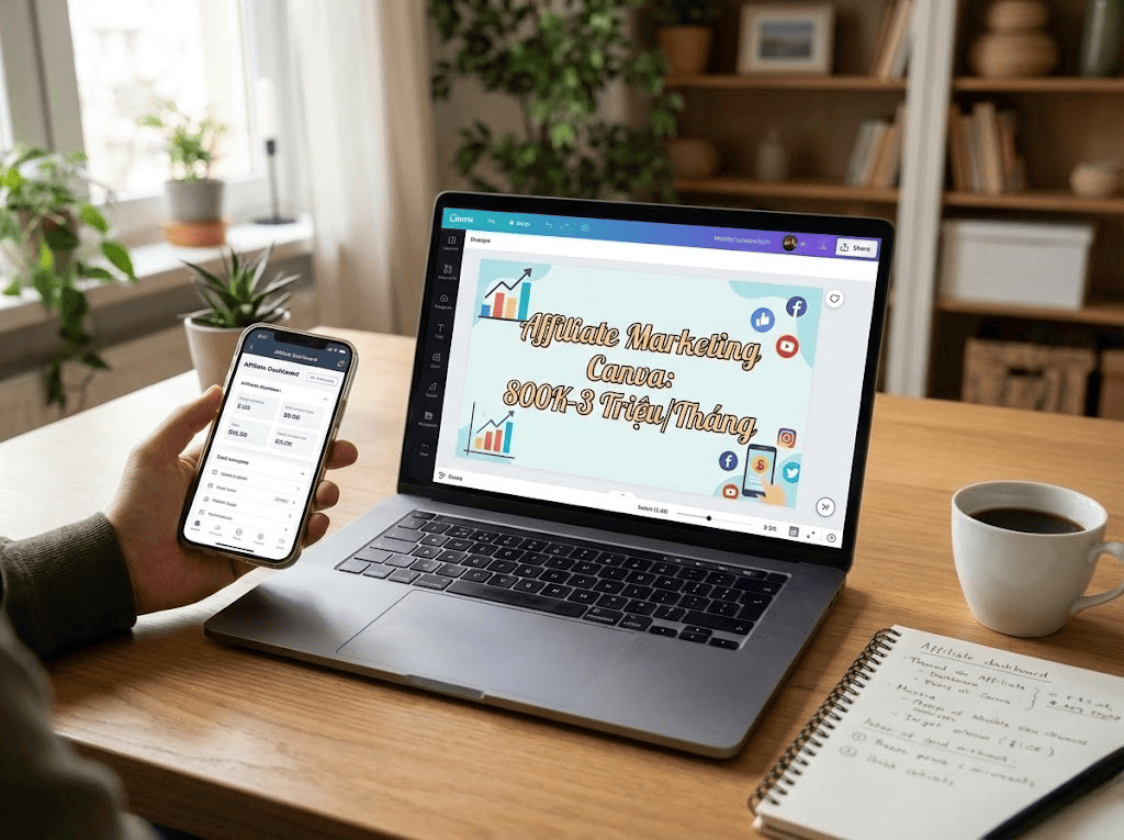 kiếm tiền bằng canva​